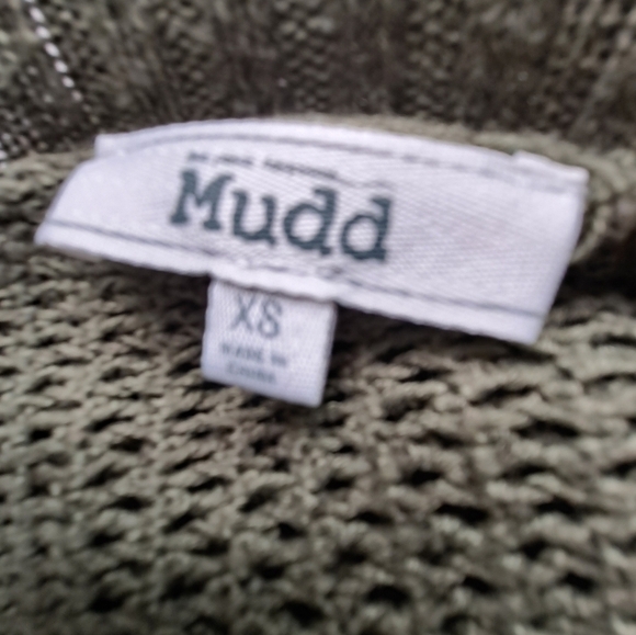 Mudd Women's Olive Green Cardigan Size XS - Picture 7 of 7